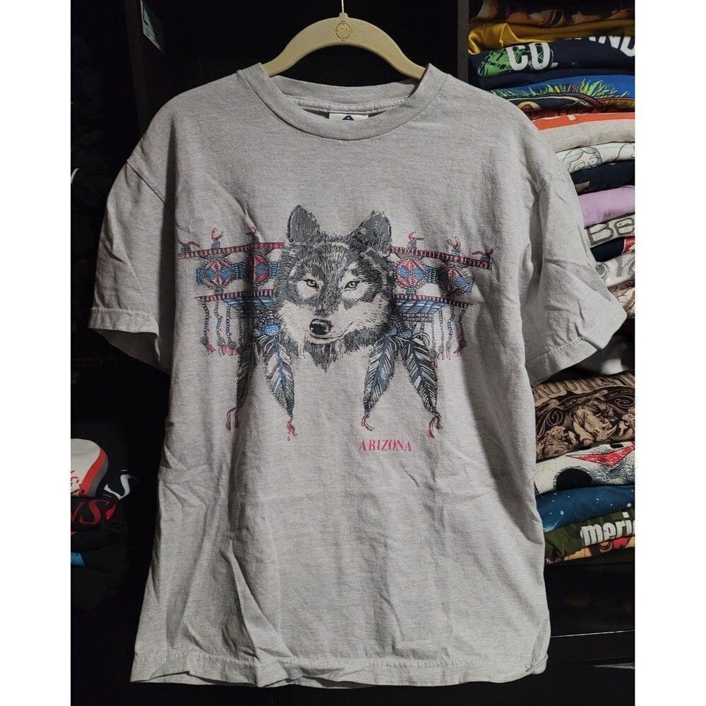 Vintage Y2K Wolf Shirt